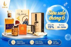 CHÀO THÁNG 6 – SALE TOÀN BỘ SẢN PHẨM OHAL GIẢM 15%: CƠ HỘI VÀNG ĐỂ CHĂM SÓC SỨC KHỎE TIẾT KIỆM HƠN