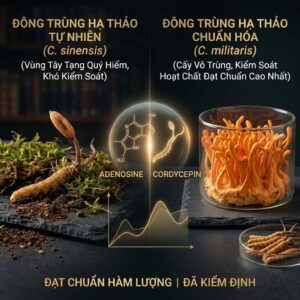Đông Trùng Hạ Thảo Là Gì? Cordyceps Militaris Khác Gì Đông Trùng Tự Nhiên?